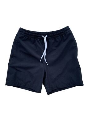 Chubbies Size Small, 8/9, Black Swim Trunks Pink Lining